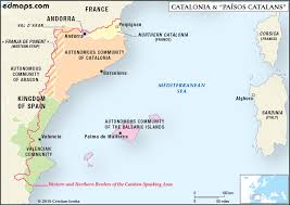 You can find different types of rock, but the most usual is limestone, with some really particular and nice conglomerate areas like the mystical montserrat. Catalonia In Seven Maps