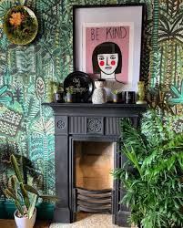Best fireplace wallpaper, desktop background for any computer, laptop, tablet and phone. 10 Chimney Breast Wallpaper Ideas Fifi Mcgee Interiors Renovation Blog