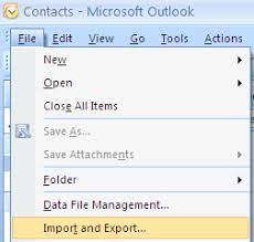 If you want to export the data and use it in excel, such as to perform a mail merge or print address label. Export Contacts From Outlook Outlook Express And Windows Live Mail