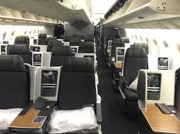 Business Class Cabin On American Airlines Boeing 767 300 Is In A 1 2 1 Configuration American Airlines Business Class Seats Airlines