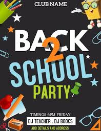 School Flyers Back To School In 2020 School Posters Welcome Students Back To School