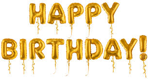 Happy Birthday Gold Balloons Text Transparent Image Gallery Yopriceville High Quality Images And Tran Happy Birthday Logo Happy Birthday Png Balloons Text