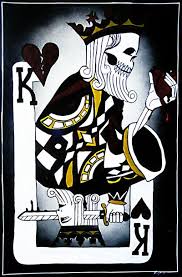 The king is a playing card with a picture of a king displayed on it. Gangster King Of Hearts Card Tattoo Novocom Top