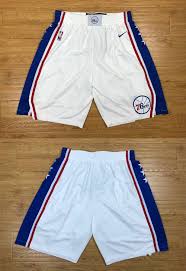 A tribute to your city. Nike Nba Philadelphia 76ers 2017 18 New Season White Shorts