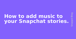 Click this and choose from the songs to add to your snap. How To Add Music To Your Snapchat Stories Snappd Blog