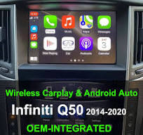 Infiniti Q50 Apple Carplay & Android Auto Module 2014-2020