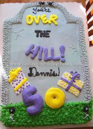 You want it to be instagrammably cute, but not so cute that it breaks your heart when said. Coolest Homemade Over The Hill Cakes