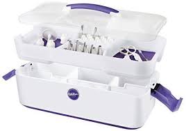 Spacious Baker S Tool Caddy Gift For The Baking Enthusiast Cake Decorating Tools Baking Tools Organization Wilton