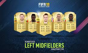 Reus spent his youth career at borussia dortmund, prior to leaving for rot weiss ahlen.he joined borussia mönchengladbach in 2009, and had his most successful season in 2012, scoring 18 goals. Fifa 18 Bundesliga Squad Guide For Fifa 18 Ultimate Team