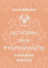You Can Choose Your Personal Wedding Hashtag On Our Site And Check Out Your Wedding Signs For You T Social Media Wedding Sign Wedding Hashtag Instagram Wedding
