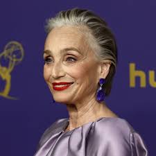 Kristin Scott Thomas has had a 'golden-hour' blonde hair makeover as she  strays away from grey
