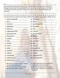 A n t a l s e c t 11 13 8 12 11 1 8 11 13 8 13 10 3 5 12 2. Family Members Decoding Worksheet Teaching Resources