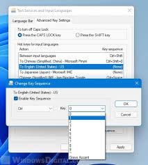 How To Disable Alt Shift Or Change It To Ctrl Shift In Windows 11 Disability Text Service Change
