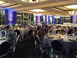 The Harlequin Ballroom At The Sheraton Erie Bayfront Hotel Ready For A Wedding Hotel Wedding Decorations Erie