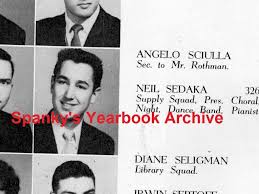 1956 New York City Brooklyn High School Yearbook~Photos~Rock n Roll Neil  Sedaka
