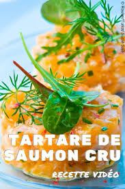 Tartare De Saumon Cru Recettes Recette Tartare De Saumon Recette Entree Facile Tartare De Saumon Cru
