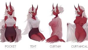 yoclesh, vyugen, akumi (yoclesh), arms behind back, colored nipples - Anime  R34