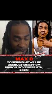 The Wave God #MaxB confirms (again) that he will be home November 9th with  5 years of parole 🙏🏾 , #TheProgressReport, #TPRMediaGroup