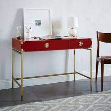Malone Campaign Desk Vermilion Campaign Desk Furniture Home Office Furniture