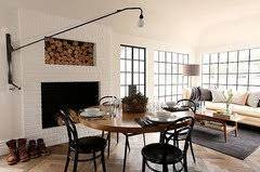 Locks the lampshade in place. Arch Lamp To Reach Over Dining Table