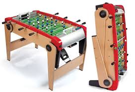 Full Size Foldable Foosball Table For Unlimited Fun Homecrux Foosball Table Foosball Foldables
