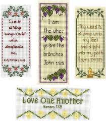 These patterns are an instant download pdf file. Bookmark Blessings Cross Stitch Pattern