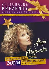 She received the gloria artis medal. Kdk Alicja Majewska I Wlodzimierz Korcz Spotkanie Muzyczne Kutnowski Dom Kultury