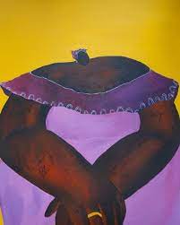 Bahati simoens' paintings are a love letter to the black body. Les Nouveaux Riches Magazine Bahati Her Vibrant Paintings