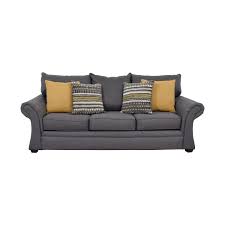 We researched the top options, from since it's a set, you can place them both on your couch or bed for a cohesive look, or separate them you can make your patio feel like a second living room with the arden selections leala outdoor throw. 50 Off Grey Sofa With Gold Throw Pillows Sofas