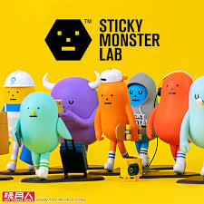 黏黏怪物研究所 sml mini figure 走走系列 walking series 開箱報告 玩具人toy people news sticky monster toy people hobby