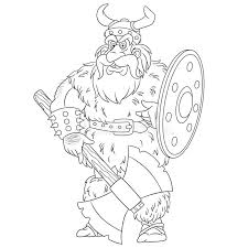 4.3 out of 5 stars. Coloring Page With Ancient Viking Warrior Stock Vector Illustration Of Contour Book 158175945