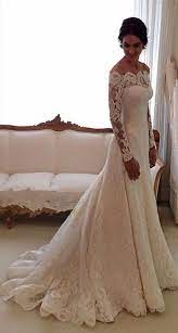 See more ideas about dresses, wedding dresses, gowns. White Off The Shoulder Lace Long Sleeve Bridal Gowns Cheap Simple Custom Made Wedding Dress Www Suzho Wedding Dresses Lace Dream Wedding Dresses Wedding Gowns