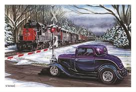31 Days Of Christmas At The Garage 21 Days Hot Rod Christmas Cards Christmas Cards Free Car Prints