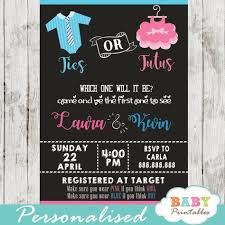 Place a balloon inside and tie it closed with a simple ribbon. Tie Breaker Gender Reveal Party Ideas