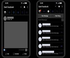 Dark mode is a setting that switches the background of an app to black instead of white,. Dark Mode For Facebook For Android Apk Download
