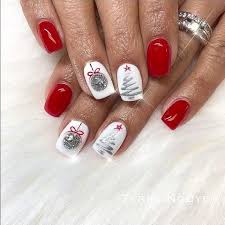 Gel nail designs that are cool enough to bring my sad, wintery hands back to life. 40 Amazing Christmas Nail Art Design Ideas Ecemella Christmas Gel Nails Xmas Nail Art Xmas Nails