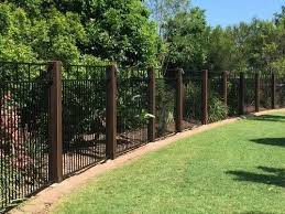15 Classy And Gorgeous Ornamental Aluminum Fence Ideas Fence Design Modern Fence Fence Options
