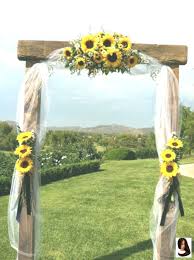 Arch Barato Bride Casamento Casamento Rustico Simples Barato Groom Rustico Decoracoes De Casamento Girassol Casamentos De Girassol Casamento De Girassol