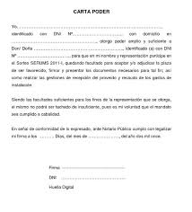 Descargar carta poder word : Modelo De Carta Poder