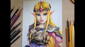 Drawing Princess Zelda From The Legend Of Zelda Hyrule Warriors I Ve Been Wanting To Draw Link And Ze Zelda Hyrule Warriors Legend Of Zelda Hyrule Warriors
