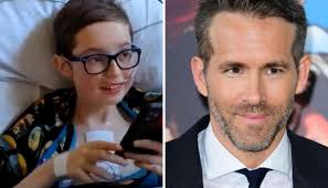 Ryan Reynolds surprises Whitley Bay boy with video