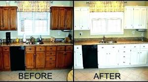 Cabinet refacing offers an affordable option that performs better than painting. Refinishing Kitchen Cabinets Cost This Kitchen S Cabinets Were Refaced With Countertops And Backsplash Replaced For A Kitchen Cabinets Prices Refacing Kitchen Cabinets Shaker Kitchen Cabinets Remodeling The Kitchen While