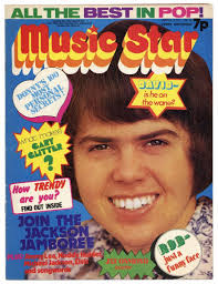 Music Star Magazine 21 April 1973 Thin Lizzy Osmonds Michael Jackson Rod