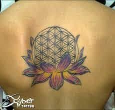 Flower Of Life Tattoo 26 Flower Of Life Tattoo Life Tattoos Flower Hip Tattoos