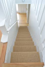 A stair runner is a strip of carpet fitted to the middle of your staircase. How We Installed A Stair Runner Young House Love
