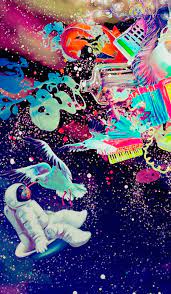 See more ideas about neon aesthetic, purple aesthetic, trippy. Aesthetic Trippy Astronaut 1000x1718 Wallpaper Teahub Io