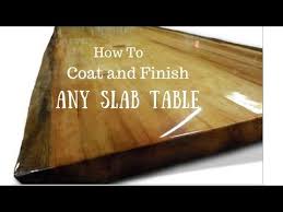 Polish Bar Top Epoxy Counter Youtube Slab Table Live Edge Wood Slab Table Live Edge Slab