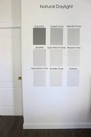 5 most remarkable true gray paint color with no undertones by benjamin moore 5 most remarkable true gray paint color with no undertones by benjamin moore: Nine Gray Paint Colors We Put To The Test For Your Home Within The Grove