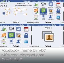 Nokia C3 00 320x240 S406th Facebook Style Theme