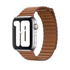 44mm saddle brown leather loop medium saddle brown leather brown leather saddle brown